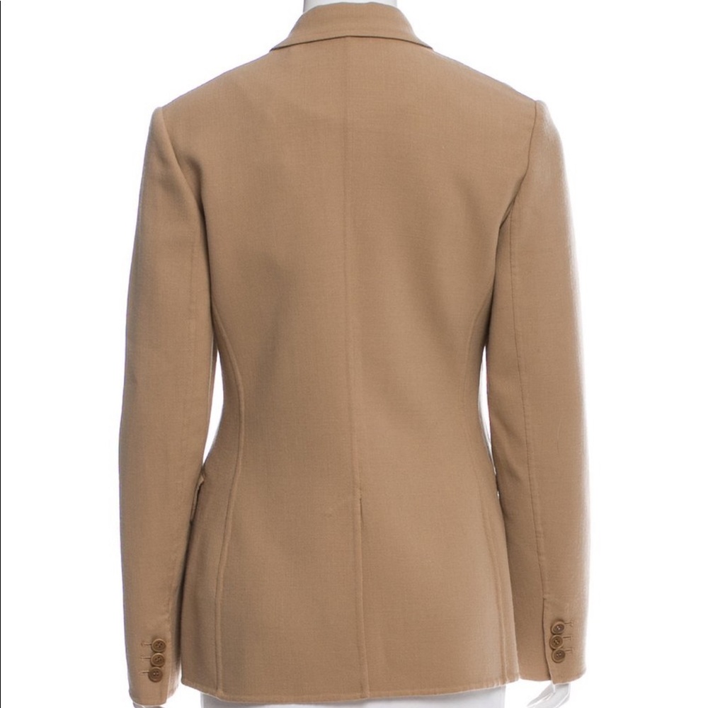 Theory Wool Camel Blazer - image 3